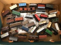 Railway HO / OO large collection of freight rolling stock to include Hornby, approx 40