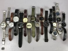 Collection of fashion watches of various makes and conditions 18 in total