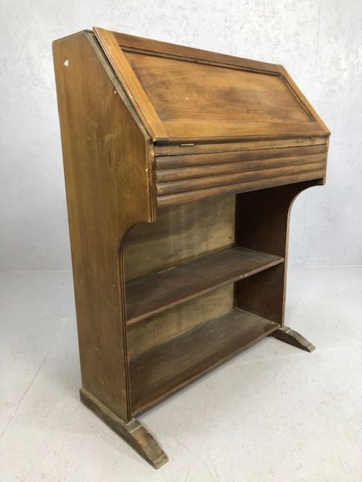 Small bureau writing desk, approx 76cm wide - Image 5 of 5