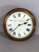 Reproduction wall clock marked for Topsham