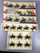 Toys - W Britain (Britains) boxed sets to include Horse Guards, 1st Dragoons and three other boxed