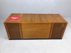 HMV radiogram with Garrard 3000 turntable