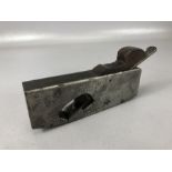 Vintage tools: a curved rebate plane by NORRIS London, approx 17cm in length