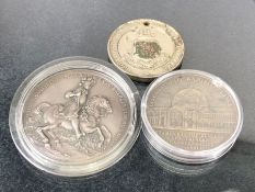 Three Medals to include the INTERNATIONAL EXHIBITION 1862