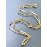9ct Gold Necklace approx 4.4g and 40cm in length