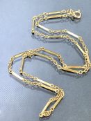 9ct Gold Necklace approx 4.4g and 40cm in length