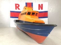 Large inshore model of a lifeboat, partially built. An exceptional modellers / collectors piece,