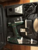 Boxed rechargeable 18V drill