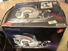 Parkside variable speed electric saw