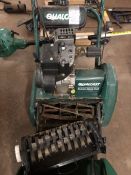 Qualcast cylinder petrol mower (35S) and accessories
