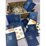 Collection of British coins to include 14 books of First Decimal coins