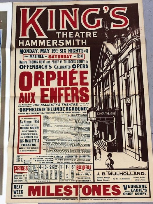 Operatic / Theatre Interest: scrapbook containing reviews, programmes and other ephemera, mostly - Image 3 of 8