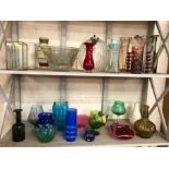 Large collection of contemporary glassware