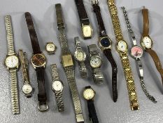 Collection of watches various makers and conditions