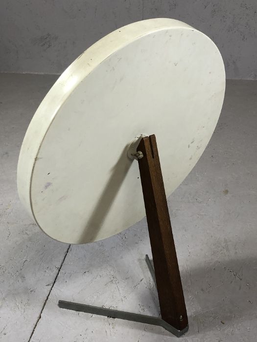 1960's Durlston Designs circular adjustable table mirror, approx 36cm in diameter (A/F) - Image 2 of 4