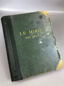 MAGAZINES: mixed sports, French language, bound copies of 'Le Miroir des Sports', from the year 1928