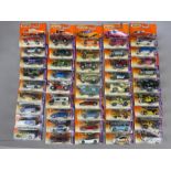 Forty five Matchbox model diecast vehicles, all in sealed orange blister packs