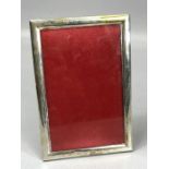 Silver Rectangular continental Photo frame marked 835 & maker HB (in shield) approx 15 x 10cm