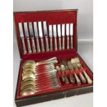 Boxed canteen of cutlery