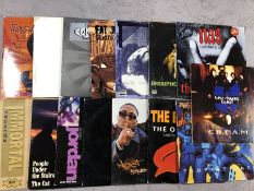 15 Rap/hip hop LPs/12" including Wu-Tang Clan, Nas, Freestyle Fellowship, The Beatnuts, Dope Blends,
