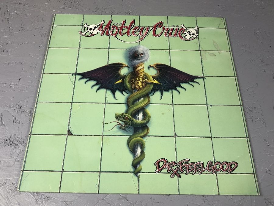 15 HARD ROCK / HEAVY METAL LPs inc. Motley Crue, Ratt, Rose Tattoo, Rainbow, Quireboys, Helloween, - Image 7 of 16