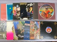 15 SEVENTIES & EIGHTIES ROCK & POP LPs inc. Lou Reed, Slade, Steve Winwood, Supertramp, Mott The