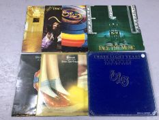 7 ELECTRIC LIGHT ORCHESTRA LPs inc. Electric Light Orchestra, Face The Music, El Dorado, New World