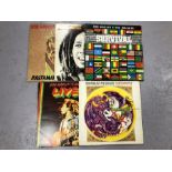 5 BOB MARLEY LPs inc. "Rastaman Vibration", "Kaya", "Survival", "Live!" & "Confrontation