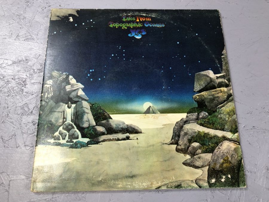 16 YES & SOLO LPs inc. Close To The Edge, 90125, Fragile, Relayer, Yes Album, Topographic Oceans, - Image 16 of 17