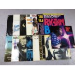 15 BLUES LPs inc. Johnny Winter, Memphis Slim. Junior Wells, Sonny Terry & Brownie McGhee, Muddy