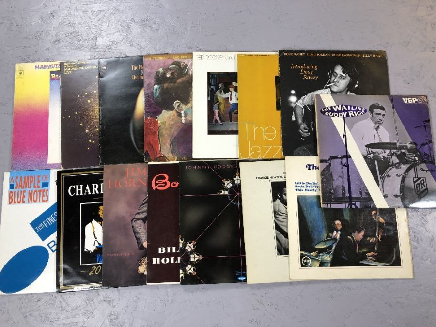 15 JAZZ LPs inc. Mahavishnu Orchestra, Nina Simone, Modern Jazz Quartet, Charlie Parker, Billie