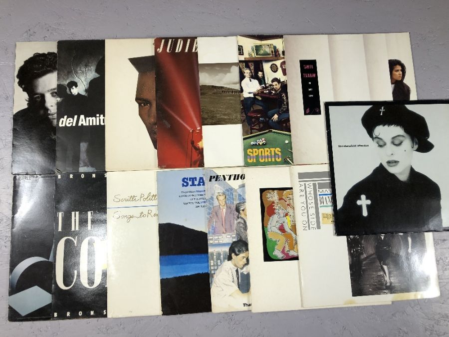 15 EIGHTIES ROCK / POP LPs inc. Del Amitri, Tears For Fears, Grace Jones, Scritti Politti, Frankie