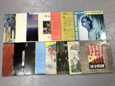 15 REGGAE / SKA LPs / 12" inc. Toots & The Maytals: "Funky Kingston", Madness, UB40, Lee Perry,