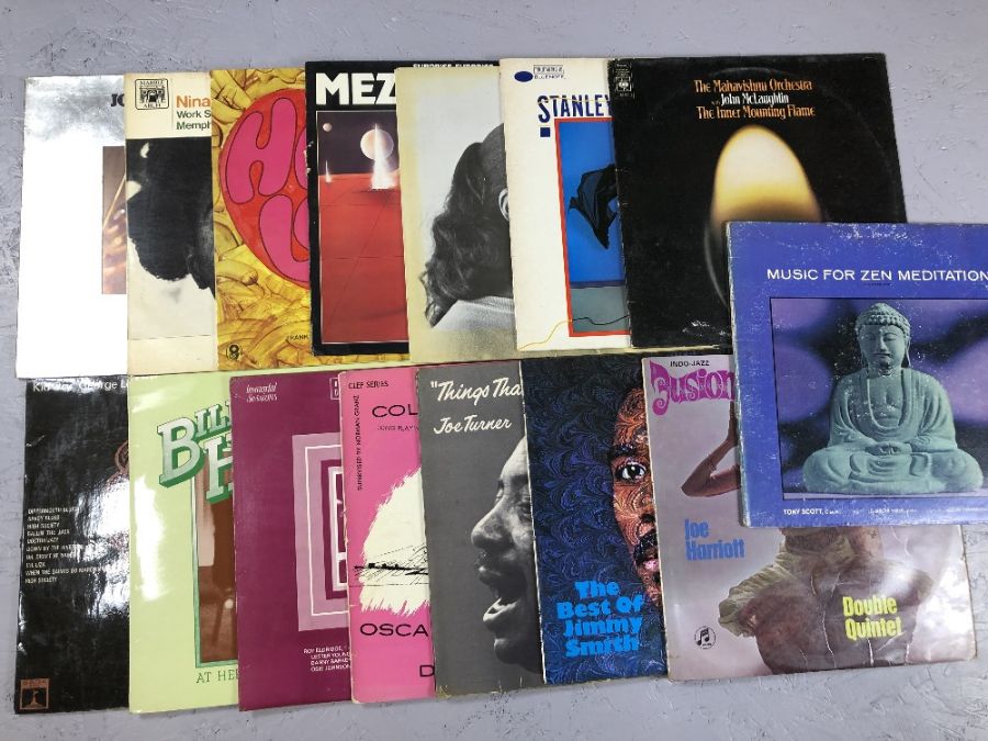 15 JAZZ LPs inc. John Coltrane, Nina Simone, Billie Holiday, Joe Turner, Jimmy Smith, Mahavishnu
