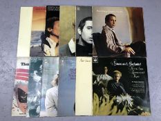 12 SIMON & GARFUNKEL AND SOLO LPs inc. Graceland, Central Park, Bookends, Still Crazy After All