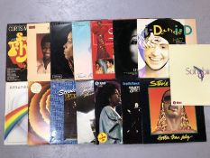 15 SOUL / FUNK LPs inc. Curtis Mayfield: "Super Fly" (UK Orig), Al Green, Ann Peebles, Diana Ross,