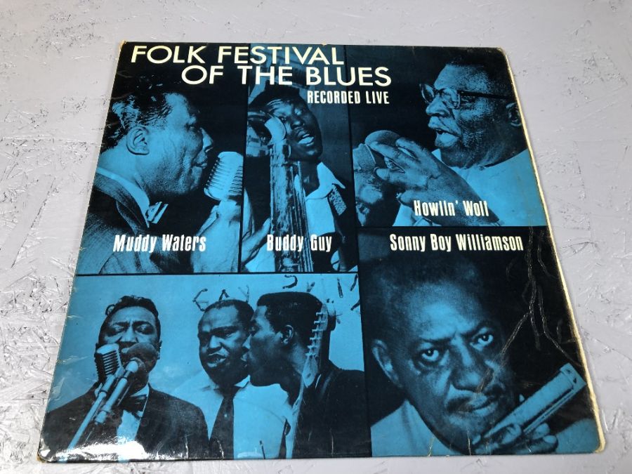 15 BLUES LPs inc. Johnny Winter, Memphis Slim. Junior Wells, Sonny Terry & Brownie McGhee, Muddy - Image 13 of 16