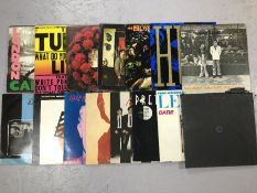 15 PUNK / NEW WAVE LPs inc. The Clash: "London Calling" (re-issue), Tubes, Stranglers (x 2), Bow Wow