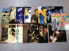 15 PUNK / NEW WAVE LPs inc. Talking Heads (x 2), Billy Idol, Motels, Gary Numan (x 2), King Kurt,