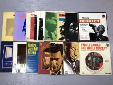 15 JAZZ LPs inc. Dollar Brand, Oscar Pettiford, Stan Getz, Clifford Brown, Ben Sidran, Modern Jazz