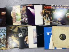 16 ROCK / POP LPs inc. Queen, Elton John, Jethro Tull, Pink Floyd, etc.