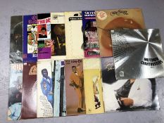 15 SOUL / FUNK LPs inc. Marvin Gaye: "What's Going On", Otis Redding & Carla Thomas, Drifters,
