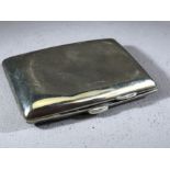 Hallmarked silver Cigarette case Birmingham by maker Robert Pringle & Sons date 1901 approx 6 x