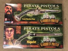 Model making kits by Lindberg: Pirate Pistols (2)