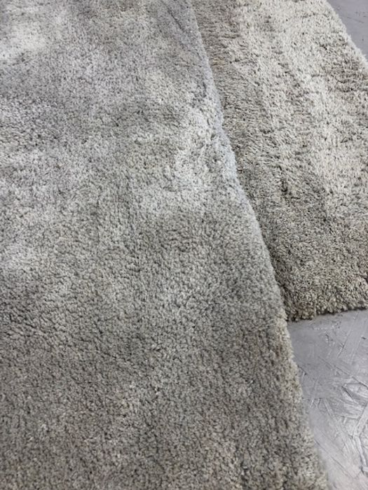 Two modern grey rugs and one other, the pair approx 150cm x 80cm - Image 4 of 4