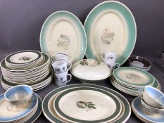 Large collection of Susie Cooper dinner and tea ware, including Feather and Glen Mist patterns,