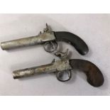 Two Flintlock pistols A/F