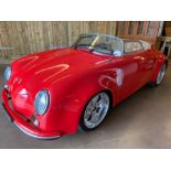 PORSCHE Motor car: Porsche 356 Wide Body (recreation) Carrera built in the USA by Vintage Speedsters