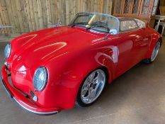 PORSCHE Motor car: Porsche 356 Wide Body (recreation) Carrera built in the USA by Vintage Speedsters