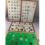 Militaria: Collection of Military insignia, Badges, cap badges, rank badges approx 120 in total,